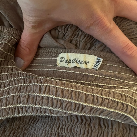 Papillone women’s brown romper size S - Picture 5 of 6